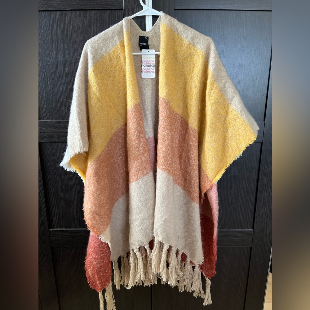 Very warm pancho from evereve
